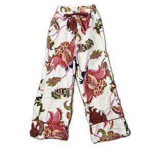 Anthropologie Raphael Balme Pajama Pants Floral XXS